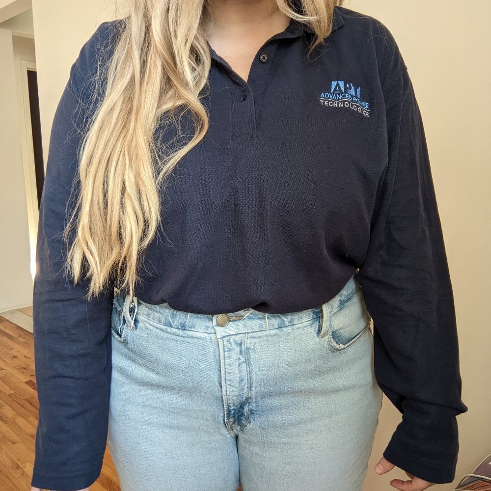 Vintage 90s Logo Polo